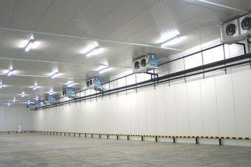 Установка систем кондиционирования на складе